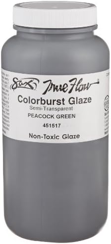 Colorburst Glaze, Peacock Green, 1 Pint
