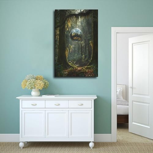 Impression sur toile A disco Party in the Forest grand format 61x91 cm - 4
