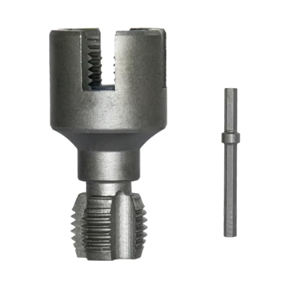 Littimoon Tap Waterpipe Tapping Tool Internal/External Thread Fast Thread Tap 6 Points PPR Water Pipe Opener