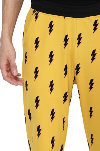 Image of FOREVER 21 Mens Printed Regular Fit Pants