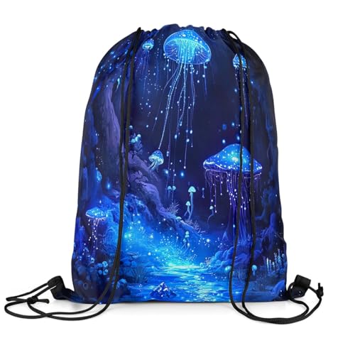 Feelyou Jellyfish Drawstring Backpack 13