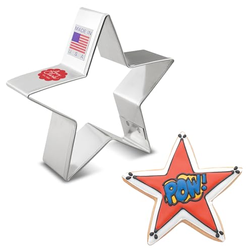 Ann Clark Pointy Star Cookie Cutter, 3-1/2