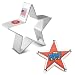 Ann Clark Star Cookie Cutter - 3.4 Inches - US Tin Plated Steel
