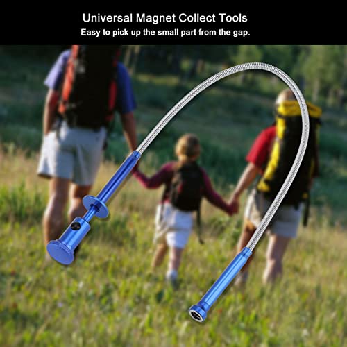Gsycle Klauengrabber -Pickup -Werkzeug, LED -Legierung 4 Klauenwelle Universal Magnet Lighting Multifunktion Sammeln Sie Werkzeuge auf, um Mich für Mechanik zu entfernen, Schmuck