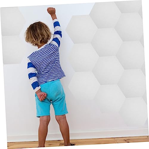 HANABASS 6Pcs Paneles Acústicos Autoadhesivos de Alta Densidad para Tratamiento Acústico en Estudios, Gimnasios y Oficinas, Cubierta de Pared para Absorción de Sonido miniatura 2