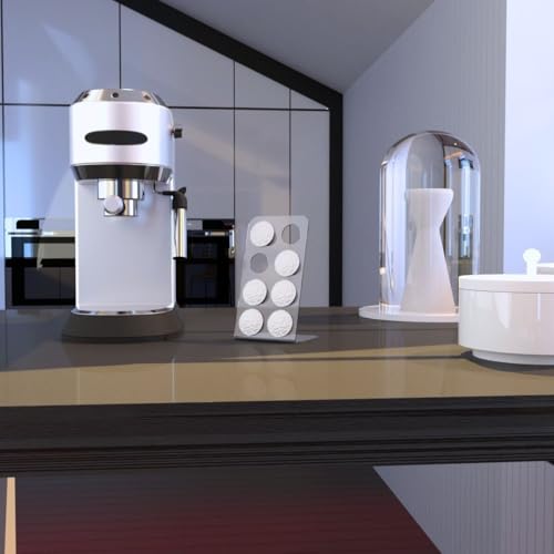Suporte Porta Organizador De Mesa Compatível com Até 8 Cápsulas de Café Nespresso