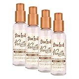 Tree Hut Mini Vanilla Moisturizing Shave Oil, Gel-to-Oil Formula for a Close, Smooth Shave, Ultra Hydrating for All Skin Types, Holiday Gift & Stocking Stuffer, Travel Size, 2 fl oz (Pack of 4)