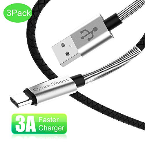 USB Type C Cable 3 ft, Compatible with Samsung Galaxy S8 S9 S10