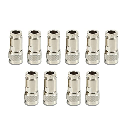 Fiche N mâle LMR400 RG8 connectique coaxiale robuste blindage intégral x10