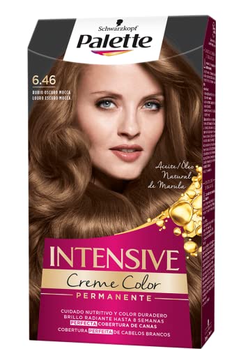 Palette Intense - Tono 6.46 Rubio Oscuro Mocca- 2 uds - Coloración...