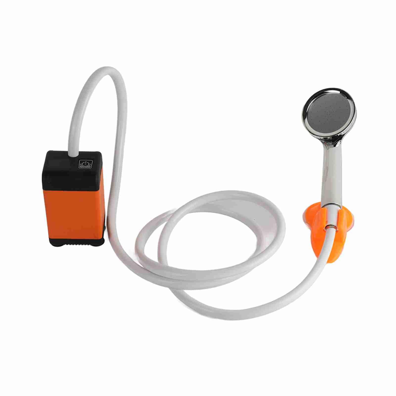 Kavolet Tragbare Campingdusche, Outdoor-Camping-Duschpumpe, Elektrische Camping Dusche, Mobile Duschen Set mit Duschkopf und Schlauch für Camping Reisen Haustier
