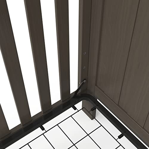 Child Craft Calder 4-In-1 Convertible Crib, Baby Crib Converts To Day Bed, Toddler Bed And Full Size Bed, 3 Adjustable Mattress Positions, Non-Toxic, Baby Safe Finish (Brushed Truffle) #TOP6