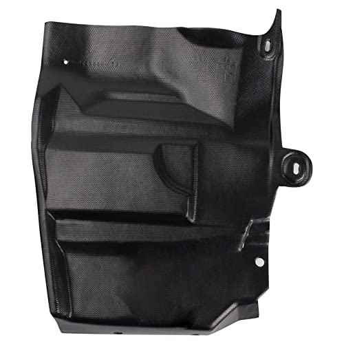 Image of TRQ Front Left Fender Splash Shield Black Drivers Side Compatible with 2007-2013 Nissan Altima NI1250139