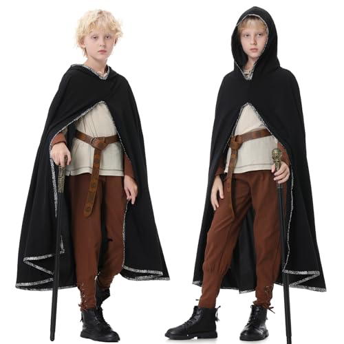 Image of Boys Medieval Renaissance Costumes Kids Pirate Viking Outfit for Halloween