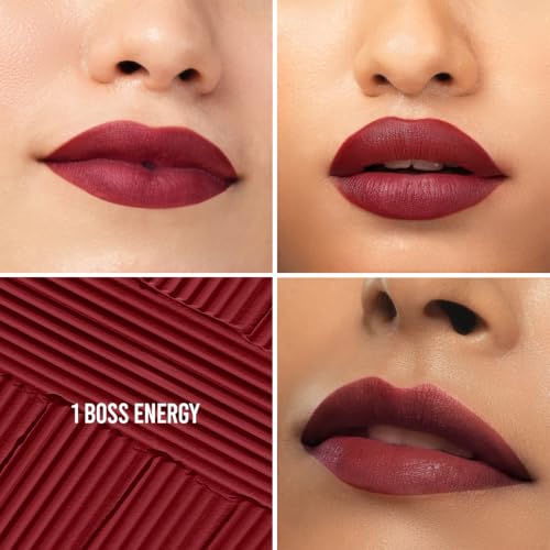 Image of INSIGHT Cosmetics Blur Rouge Lipstick - Long Lasting | Matte Finish | Non-Transfer | Lightweight & Non-Sticky | One-Swipe Pigment (Boss Energy) - 4.2g