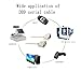 PNGKNYOCN RS232 DB9 9 Pin Data Serial Cable, Male to Female DB9 Straight Through Extension Cable for Computers, Printers, Scanners 8.5 Feet