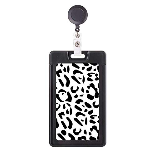 Porte-badge rétractable léopard pour ne plus perdre sa carte d'accès