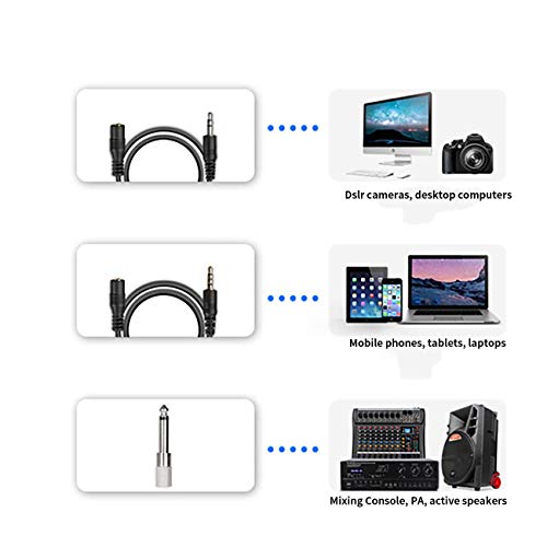 Depusheng Draadloos Lavalier Microfoonsysteem Reversmicrofoon met oplaadbare bodypack en ontvanger Draadloze… - Image 6