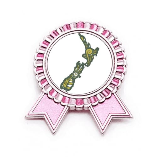 Broche rose New Greenery Sunshine Island évocation de douceur et soleil