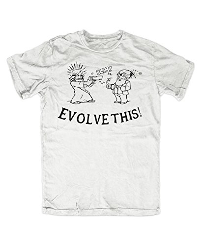 Artshirt-Factory - Camiseta - para hombre blanco L