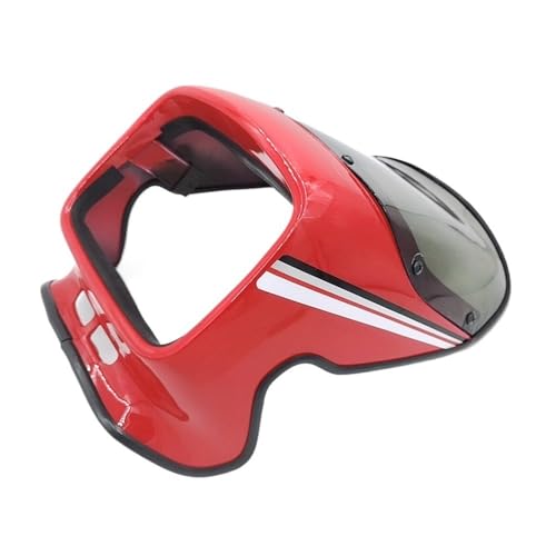 Déflecteur d'aileron avant moto rouge pour carénage de phare GS125