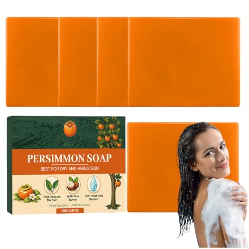 Savon au kaki peaux sèches anti-odeurs pour retrouver le confort d'une peau nourrie