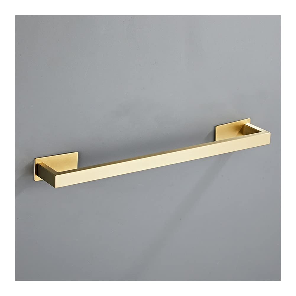 Porte-serviettes or brossé et quincaillerie de salle de bain chic