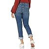 Riders-by-Lee-Indigo-Womens-Fringe-Cuff-Boyfriend-Jean Riders by Lee Indigo Women's Fringe Cuff Boyfriend Jean, Mid Wash, 16