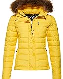 Superdry Damen Print Edition Montana Rucksack Blau (Navy/Gold Star)