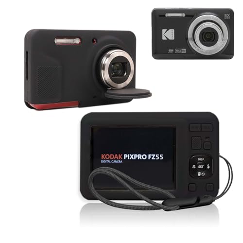 For KODAK (�R�_�b�N) PIXPRO FZ55 �p �P�[�X �J�o�[ �J�����o�b�O �yNOUKAJU�z KODAK (�R�_�b�N) PIXPRO FZ55 �p �V���R�� �ی�P�[�X �J�o�[ �X�g���b�v�t�� �V���R���f�� �L�Y�h�~ �h�o �����h�~ ����