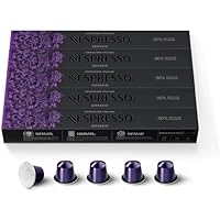 Nespresso Original Cápsulas de Café Arpeggio, 50 Cápsulas para