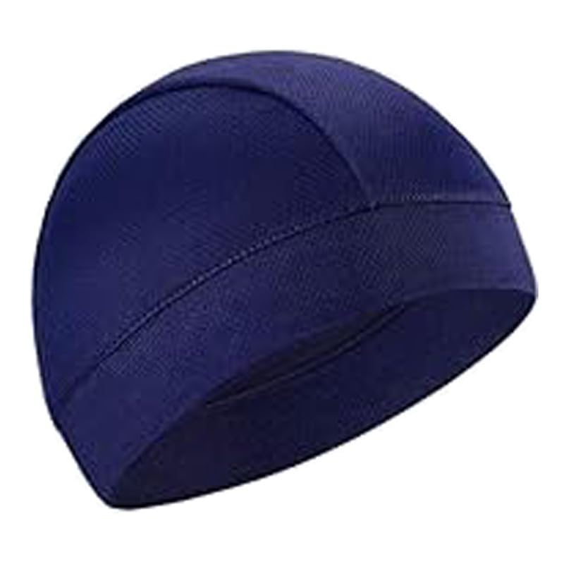 MOTUS Lightweight Lycra Helmet Skull Cap for Men,Women and Girls,Free Size - Pack of 5 Multicolour 3