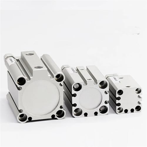 Vérin CQMB32 pneumatique compact alésage 32mm course 50mm modèle CQMB32-50 - 5