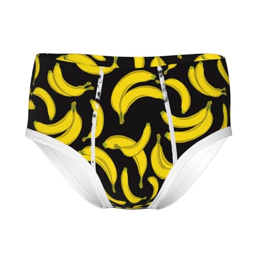 Banana1 100% Cotton Boys Briefs Soft Teen Underwear - Main Image