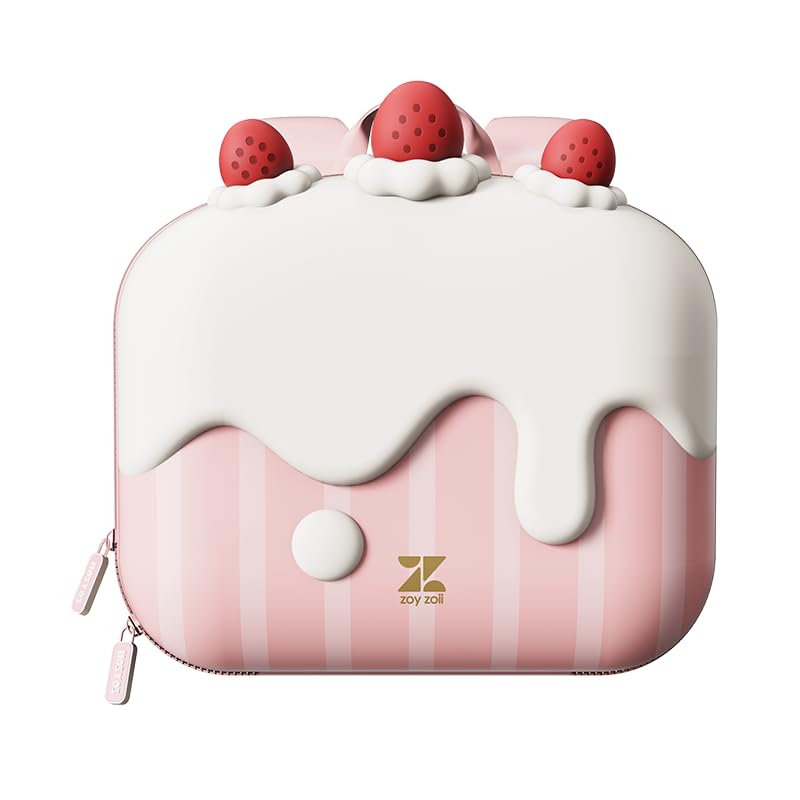 zoy zoii Mochilla para niños,Mochilas infantiles, Mochilas para preescolar,Mochilas para niños pequeños 3-7 años (Pastel de crema)