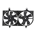 TYC 620020 Nissan Sentra Replacement Radiator/Condenser Cooling Fan Assembly