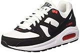 Atmungsaktives Obermaterial Nike Jungen Air Command Flex (GS) Sneaker, Mehrfarbig (White/Black/Max Orange 100), 38 EU