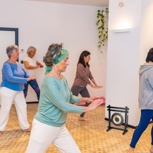 Woodstock Chimes WDG Woodstock Wind Chimes Desk Gong, Brass Hand-Hammered Bronze thumb #5