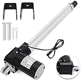 linearmotor 12v modellbau 【SCHNELLE & EINFACHE MONTAGE】 - Dieser 12-Volt-Linearantrieb lässt sich schnell an elektrische Geräte anschließen. Zuverlässige Leistung und stabiler Lauf. Es hat auch zwei Endschalter auf jeder Seite, um den Motor zu schützen.