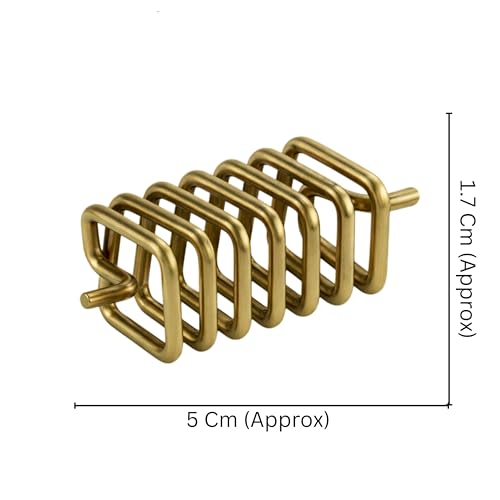 Image of Brass Spring (Set-9) || Anticlock Wise Spring || Vastu Spring Remedy || Vastu Remedy || Direction-South West ||