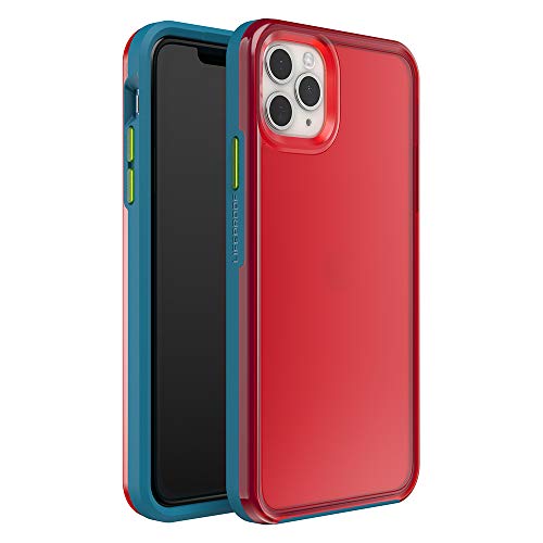 Coque iPhone 11 Pro Max LifeProof Slam antichoc bicolore bleu rose