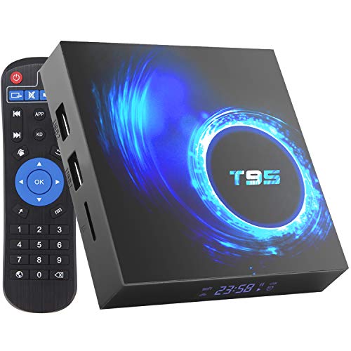 Android 10.0 TV Box 4GB RAM 64GB ROM TV Box Android H616 Quad-Core 64bit Support 2.4GHz WiFi 6K/4K Ultra HD/ 3D/ H.265 USB 3.0 Smart TV Box