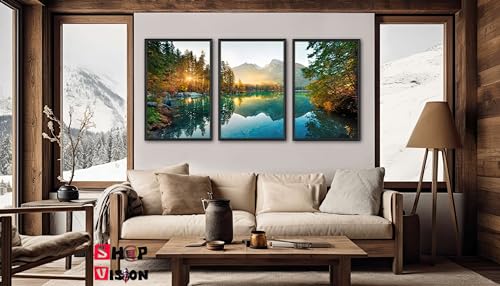 Quadro Decorativo Natureza Paisagem Moderno Sala Quarto Grande