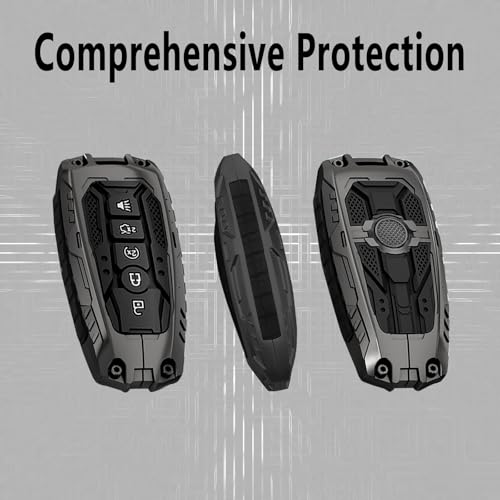 Funda para llavero Ford F150 Transit evita roturas carcasa metálica Lincoln negra 3