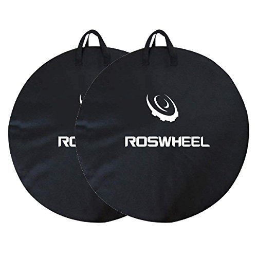 TRIWONDER Bolso de Rueda de Bicicleta 26 Pulgada MTB Impermeable Funda para Ruedas Bolsa de Transporte de Rueda de Bici (2 Paquetes)