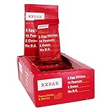 RXBAR, Peanut Butter & Berries, Protein Bar, 1.83 Ounce (Pack of 12) Breakfast Bar, High Protein Snack