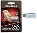 Produktbild Samsung 256 GB Micro SDXC EVO Plus (Evo+) Speicherkarte mit Adapter, funktioniert mit Nintendo Switch Lite Gaming Console (MB-MC256G) Plus (1) Everything But Stromboli (TM) Micro-SD-Kartenleser