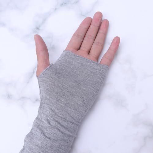 Guantes largos de algodón para ciclismo y protección solar en verano 3