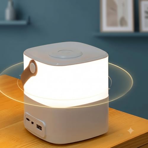 Image of LED Table lamp with 3 Color Modes, 900 lumens, Eye-Comfort Lighting, Touch Control, and an 800mAh Rechargeable Battery.