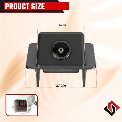 Image of 22900993 Backup Camera Rear View Camera,Fit for GM Chevy Traverse 2013-2017 Parking Park Assist Camera Replaces #23135306, GM1960127